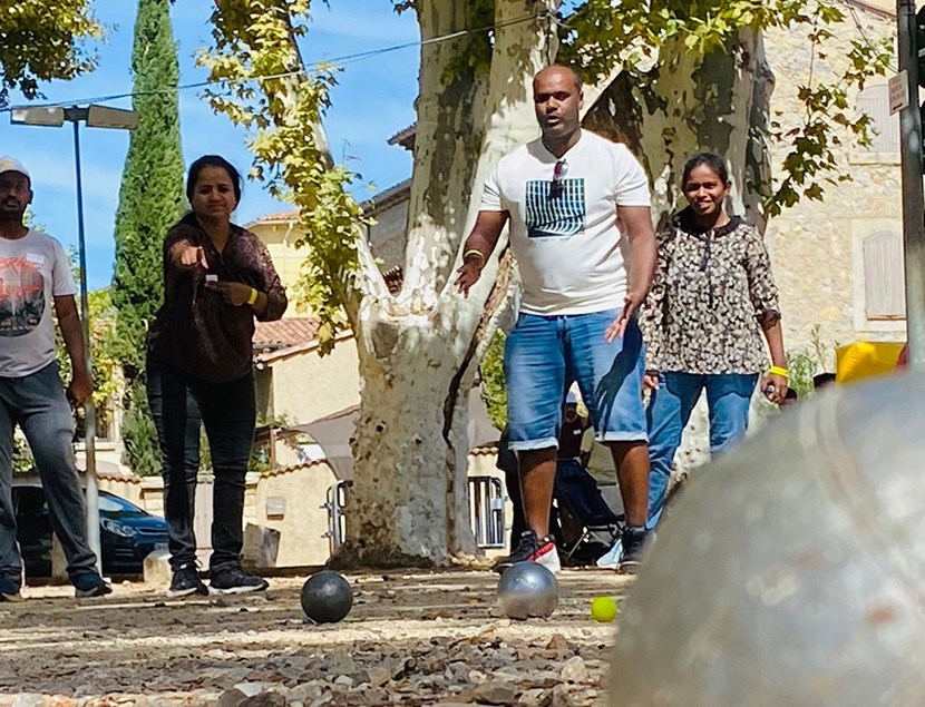 When in Provence ... The game of pétanque has been popular since the second half of the 19th century in this part of France. Today, there are over 300,000 card-holding members of the ''Fédération Française de Pétanque et Jeu Provençal.'' (Click to view larger version...)